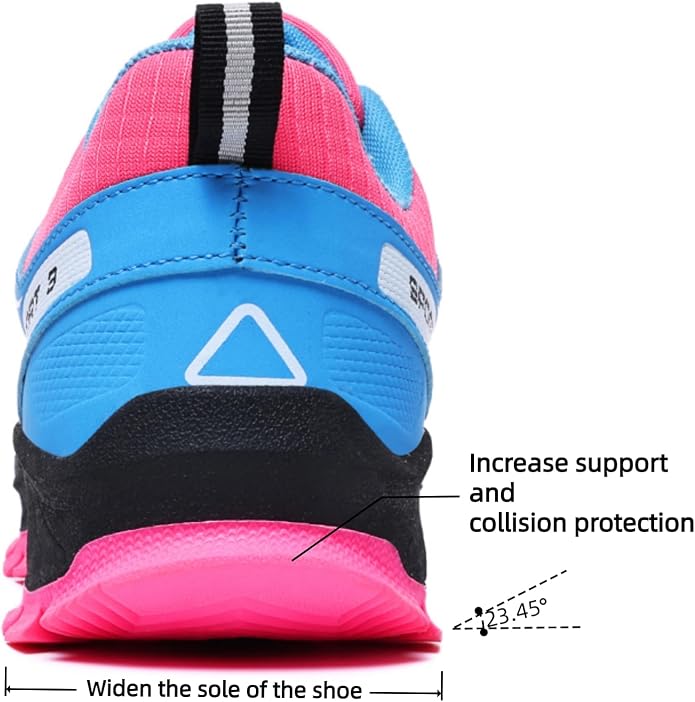 Women Hiking Shoes Casual Non-Slip Lightweight Comfortable Running Fashion Sneakers Walking Trekking Outdoor Shoes