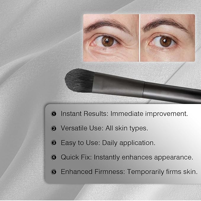 Temporary Eye Tightener, Perfection Primer Tightener Eye Cream, Instant Eye Tightener Easy-Wear Formula – Ultimate Lift & Smooth Finish 20mL/0.676OZ