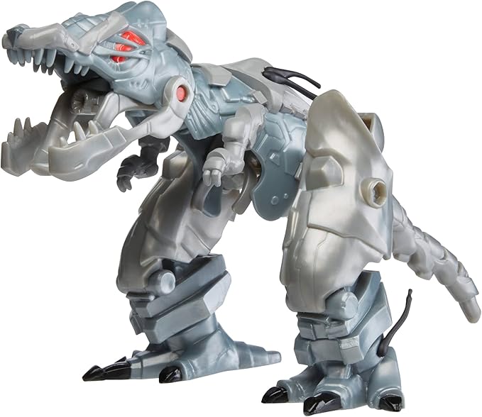 Marvel Mech Strike Mechasaurs, 4.5-Inch Ultron Primeval with T-R3X Mechasaur Action Figures, Super Hero Toys for Kids Ages 4 and Up