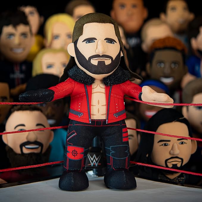 Bleacher Creatures WWE Seth Rollins 10" Plush Figure- A Wrestling Superstar for Play