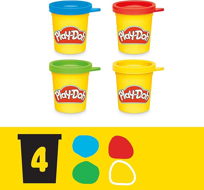 Play-Doh Disney Junior Mickey Mouse Clubhouse, Shape a Story Playset, Storage & Travel, Arts & Crafts Preschool Toys for Kids 2+