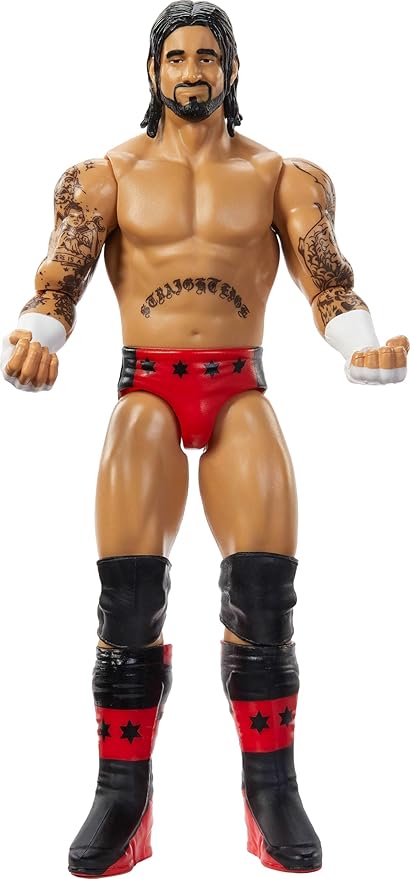 Mattel WWE Cm Punk Action Figure, Main Event Series #154 6-inch Collectible x with 10 Articulation Points & Life-Like Look