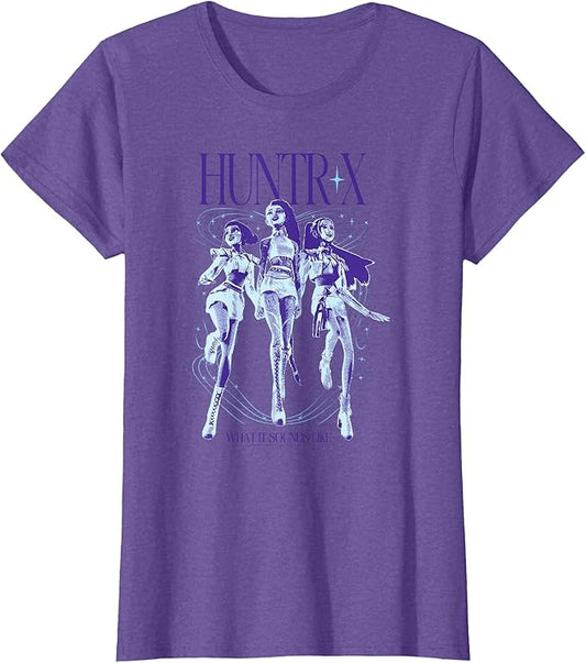 Kpop Demon Hunters Halloween Huntrix What It Sounds Like T-Shirt