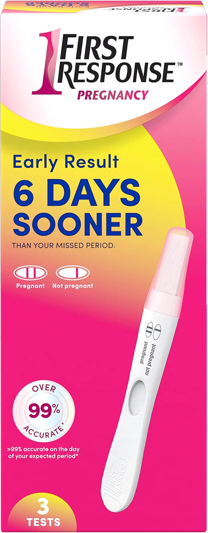 First Response First Response Early Result Pregnancy Test, 3 Count(Pack of, 3 CT