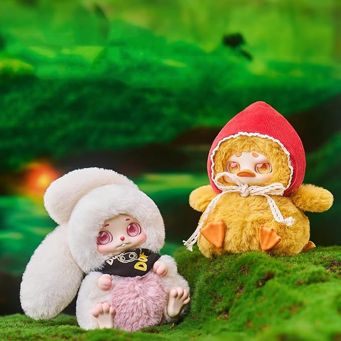 CALEMBOU Plush Doll Blind Box Figures, Fairy Tale Battle Series Stuffed Animals Mystery Box Toy, Kawaii Cino Plush, Collectible Birthday Gift for Girls(Fairy Tale-1Box)