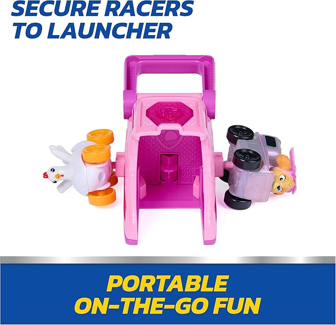 PAW Patrol Skye Pup Squad Launchers with Chickaletta Vehicle 2-Pack, Kids Toys for Boys and Girls Ages 3 and Up