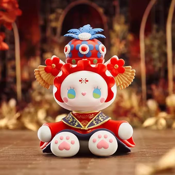 Anime Figure Blind Box, Emma Secret Forest Series Mystery Toy, Cute PVC Collectable Anime Girl Figure for Gift (Wedding-1pc)