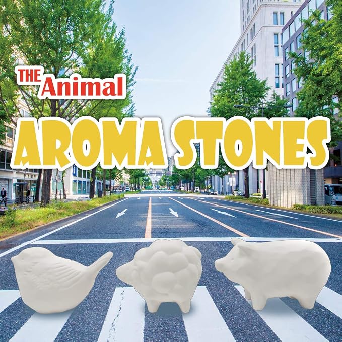 Aroma Ceramic Stone Diffuser [Made in Japan] Aromatherapy Passive Essential Oil Diffuser, Non-Electric Eco-Friendly, Unique, Cute, Animal, Design for Women, Men, and Gifts(Bird)