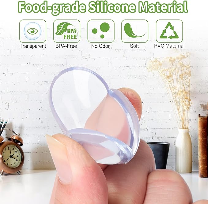 18 Pack Corner Protector for Baby: Baby Proofing Safety Corner Clear Furniture Tablet Corner Protection| Protectors Guards, Furniture Corner Guard Baby Proof Bumper & Cushion to Cover Sharp Furniture