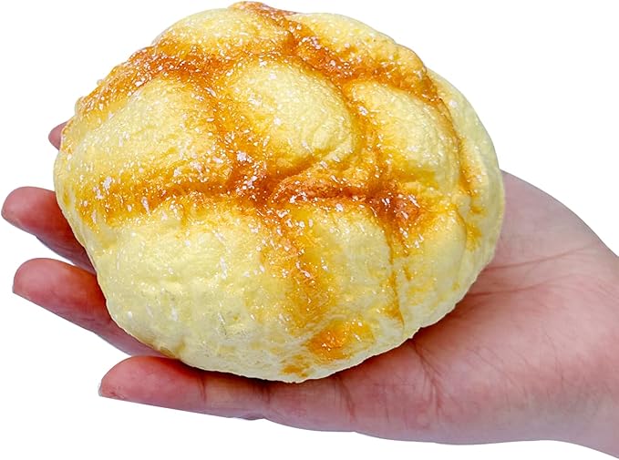 Super Soft Pineapple Bread Slow Rising Squishies Decompression Toys for Kids Birthday Gift,Cute Stress Relief Simulation Food Squishys Scented Squeeze Toy (Pineapple Bread)