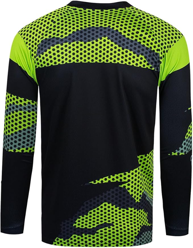 Dirt Bike Jersey for Youth, Kids Mountain Bicycle Shirt Long Sleeve Children Downhill Jerseys for Motorcycle Motocross