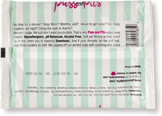 Premium Feminine Wipes (Five Pack)