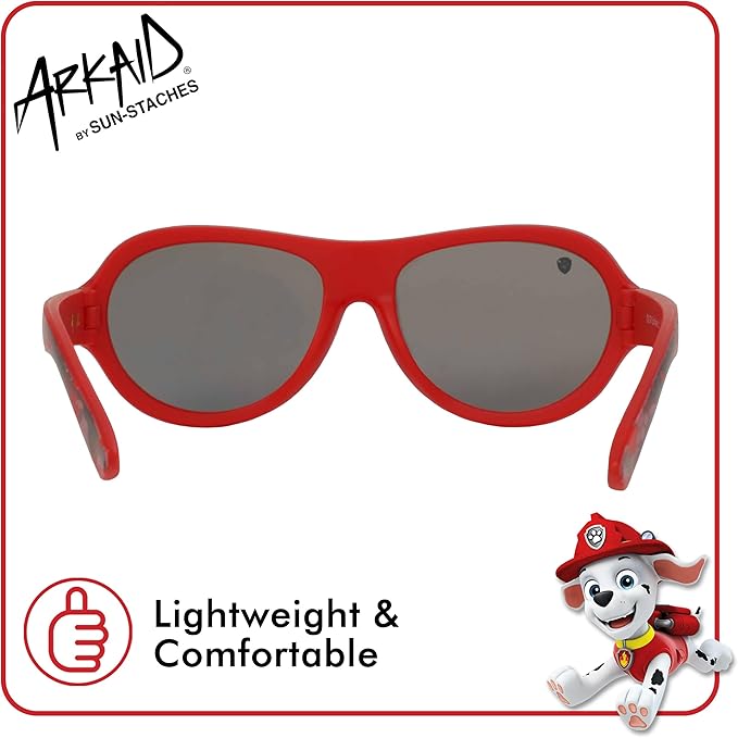 ARKAID PAW Patrol Boys Sunglasses | Chase, Marshall and Rubble | Safe UV400 | One Size Fits Most Kids