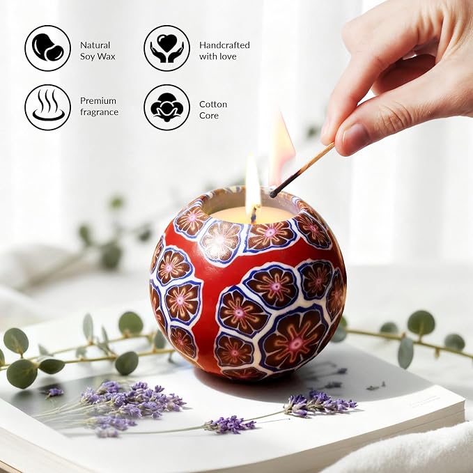Candle Handmade Scented Candle Valentine Gift Holiday Birrthday Thanksgiving Gift Aromatherapy Candle Handmde Artworks Warm Atmosphere Home Decor