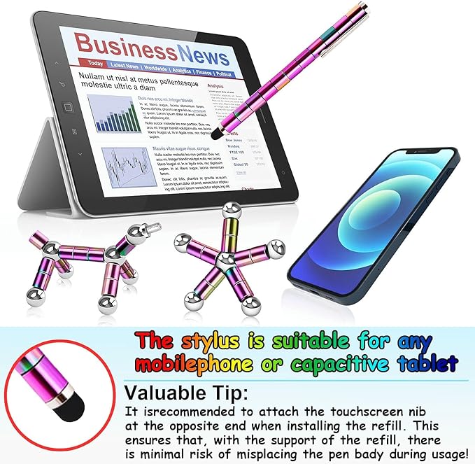 Fidget Pen Gift for Teen Boys - Magnetic Pen Cool Birthday Gifts for 10 11 12 13 14 15 16 17 18 Year Old Girls - Popular Gifts for Teenage Young Men Magnet Toys Men's High School Graduation Gifts