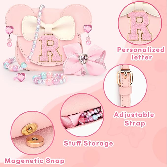mibasies Toddler Purse Gifts for Girls: 3 Year Old Girl Gifts, Mouse Toys Purse Set