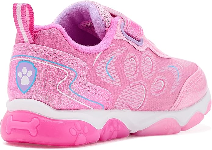 Girls Character Shoes Light Up Shoes LED Athletic Shoes for Girls Disney Princess Moana Little Mermaid Stitch Minnie Frozen Paw Patrol (Sizes: 5-10 Toddlers / 11-12 Little Kid)