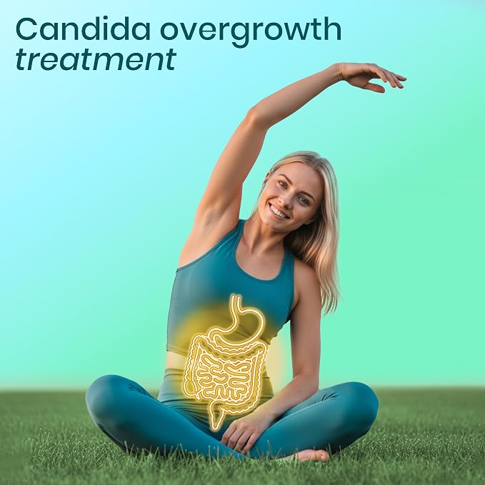 Candiclear Detox Pro+ | Pack of 2 | Feminine Gut & Flora Harmony Support |Oregano, Black Walnut & More | Third-Party Tested, cGMP Facility, Vegan, Non-GMO, Gluten-Free | 60+60 Caps