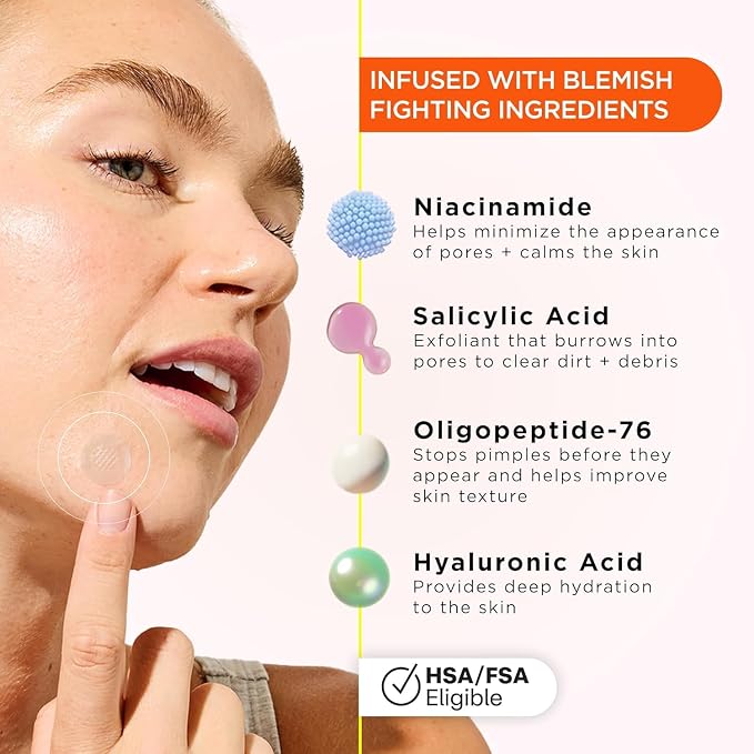 ZitSticka Killa Microdart Pimple Patches for Face - Most Potent Pimple Patch with Fast-Acting Microdarts - For Deep, Early-Stage Zits with Salicylic Acid - Regular 8 Count with Cleaning Swab
