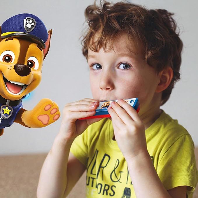 Lollipop Paw Patrol Adventure 3-Piece Band Set - Rescue Harmonica, Ukulele, and Flute Trio -Toddler Musical Instruments Set