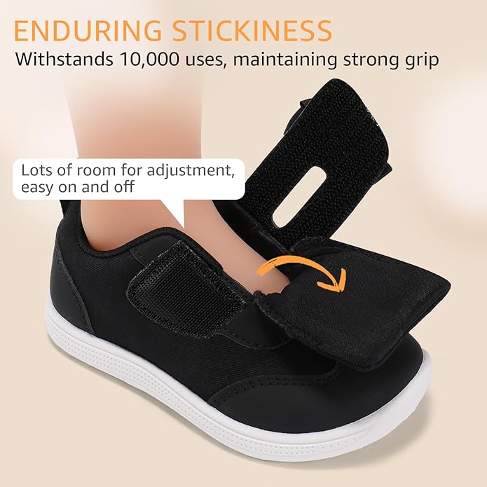 Wide Toe Box Toddler Shoes Zero Drop Boys Girls Barefoot Shoe Non-Slip Little Kids Sneakers for First Walking