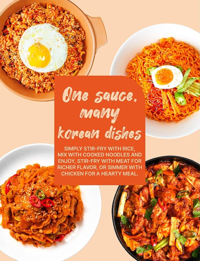Nice Witch's Secret Recipe Korean Mild Tteokbokki Powder Sauce 12 servings – Perfect for Sweet and Spicy Rice Cake Dishes, Easy and Quick to Make, 10.6 oz (300g) / 오리지널 떡볶이 소스