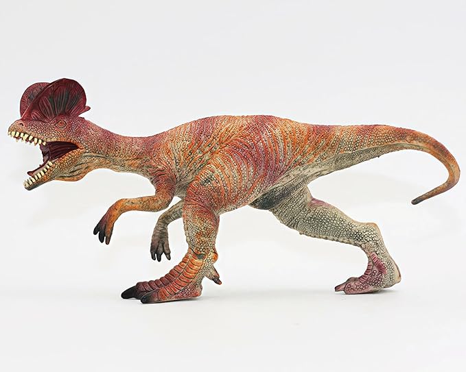 Gemini&Genius Dilophosaurus Dinosaur Toys for Kids, Dino Action Figure, Party Supplies, Dinosaur World Cool Birthday Gifts to Kids