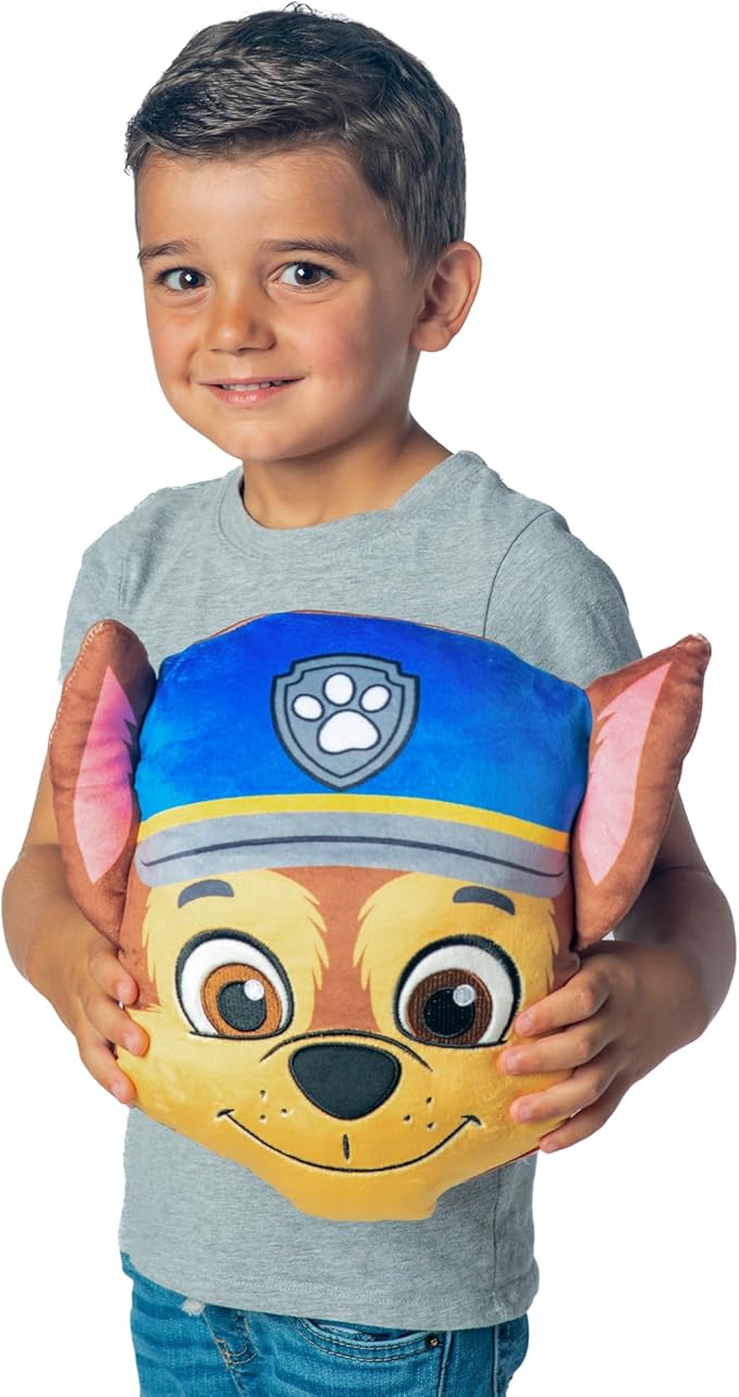 Northwest Paw Patrol Happy Chase Cloud Pillow 12" – Plush Kids Stuffed Toy, Paw Patrol Room Decor, Soft for Boys & Girls, Gift for Kids