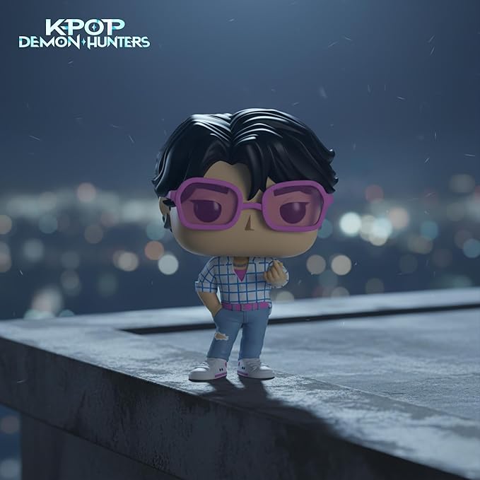Funko Pop! Animation: Kpop Demon Hunters - Jinu - 1/6 Odds for Rare Chase Variant - Collectable Vinyl Figure - Gift Idea - Official Merchandise - Toys for Kids & Adults - Model Figure for Collectors
