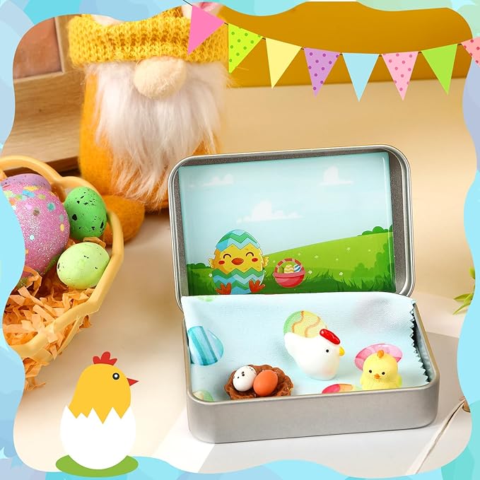 Little Pocket Chick, Easter Basket Stuffer, Easter Gifts for Kids, DIY Pet Chick Adoption, Easter Baskets