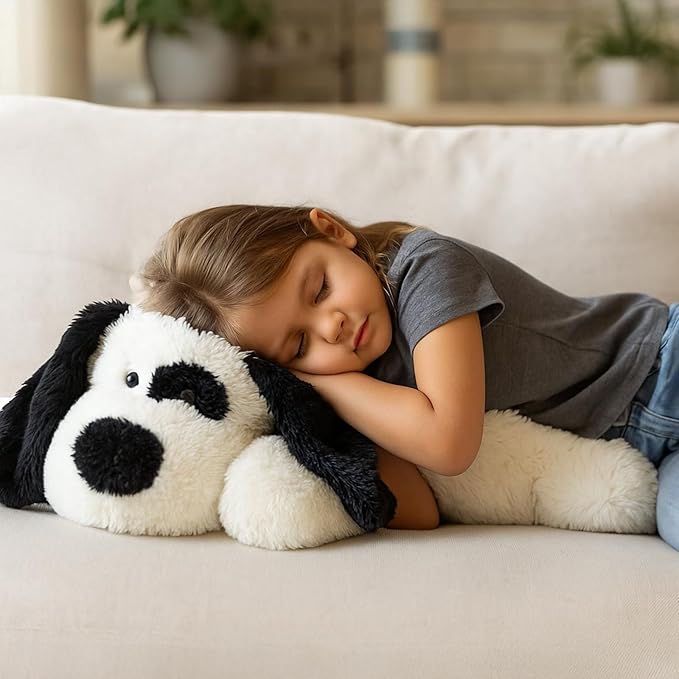 Floppy Stuffed Dog Puppy Plush Toy, Huggable Beagle Labrador Retriever Stuffed Animal Dogs for Kids Girls Boys Baby Birthday Bedtime Gift, 20 inches