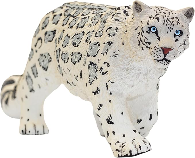 Gemini&Genius Leopard Figurine Toy, Wildlife World Action Figures, Great Gift, Collection, Cake Topper, Storytelling Prop and Room Decor for Kids