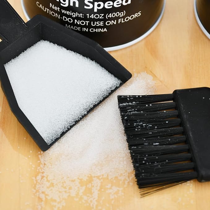 Shuffleboard Sand Wax Shuffleboard Powder Set with Small Brush & Pan