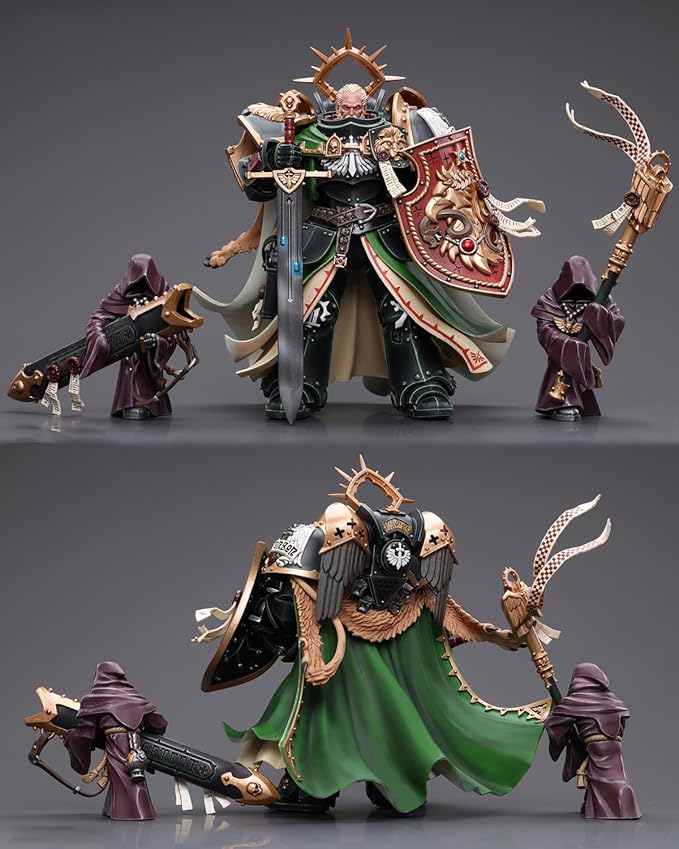 Pipigirl 1/18 Action Figure 7.08-Inch Dark Angels Primarch Lion ElJonson Collection Model Christmas Birthday Gifts