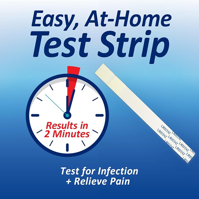 Monistat 1-Day Yeast Infection Treatment, Prefilled with Uristat Ultra UTI Relief Pak, Test for Urinary Tract Infection, Experience Urinary Pain Relief, 1 UTI Test Strip & 12 Pain Relief Tablets