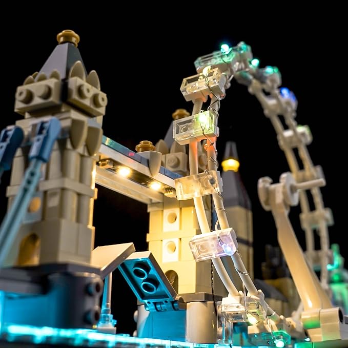 LED Lighting Compatible with LEGO Architecture London Skyline 21034，Light Kit Compatible with LEGO 21034, NOT Included The Model Set - JUST Lights