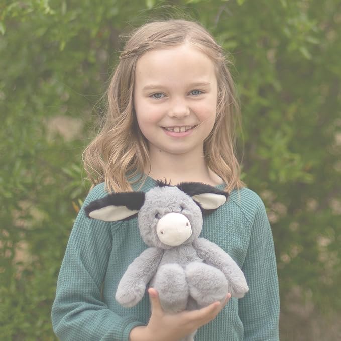 World's Softest Plush Darly Donkey, Lushee, Large, 16" Stuffed Animal for Baby, Toddler, Kids, Adults - Donkey Plush Toy- Adorable Toy Made from Kid-Friendly, Quality Materials