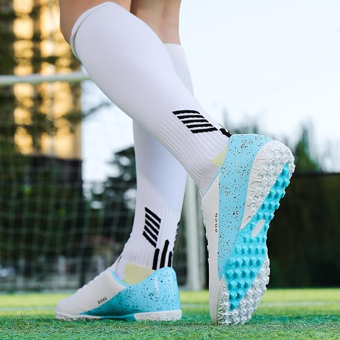 Mens Soccer Cleats Womens Indoor Soccer Shoes Wide Baseball Turf Shoes Adult Youth Rugby Shoes Big Boys Small Spikes AG TF Football Boots
