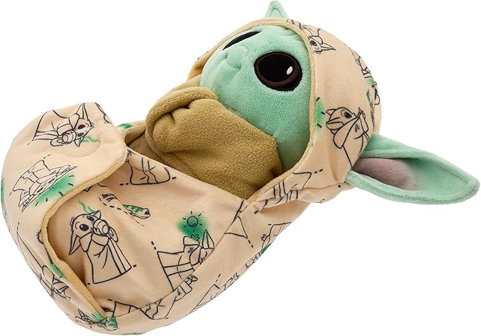 Disney Store Official Grogu Plush with Blanket Pouch - The Mandalorian - Disney Plushy in Baby Swaddle - Toy for Those who Love Plush Figure Toys, Cute Plushies, & Baby Stuffed Animals - Small 10½