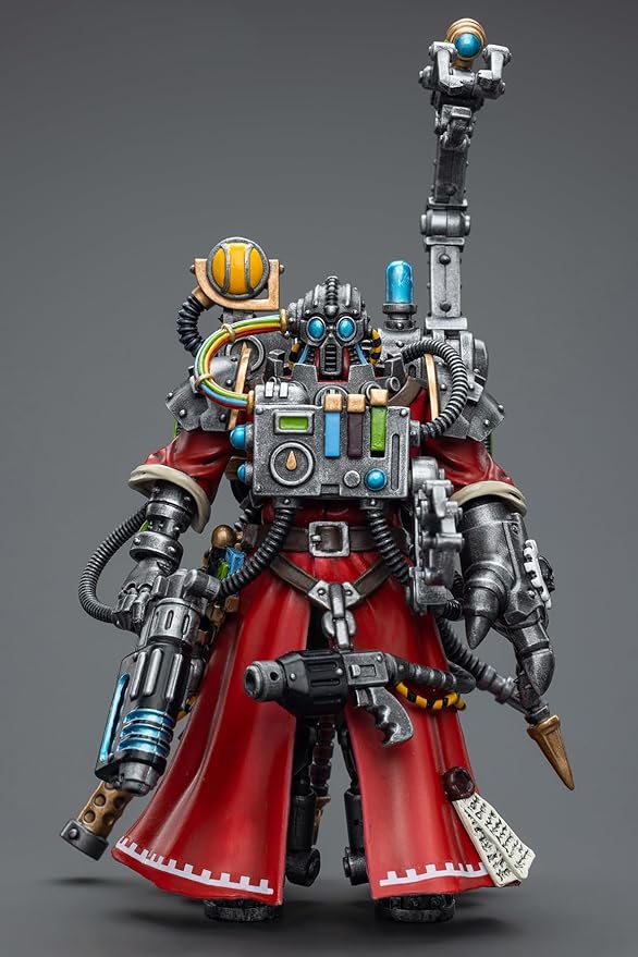 JOYTOY Warhammer 40K 1/18 Action Figures, Adeptus Mechanicus Cybernetica Datasmith Perfect for Collectors & Decor, Ideal Gift for Birthdays, Christmas, Character Figure - JT7721