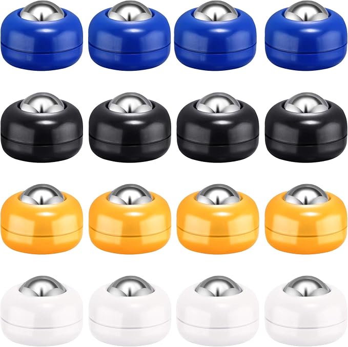 Gejoy Mini Shuffleboard Replacement Puck Tabletop Equipment Rollers Set Shuffleboard Curling Accessories