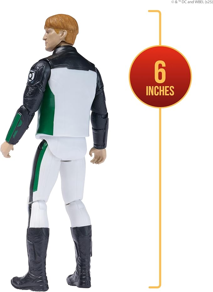 DC Comics, Superman, Green Lantern, 6-Inch Action Figure, Authentic Superman Movie Styling, Super Heroes Kids Toys for Boys and Girls Ages 4 and Up