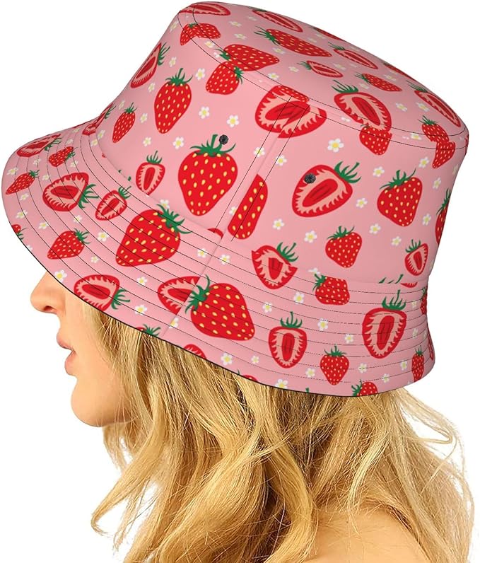Bucket Hats Fashion Sun Cap Packable Outdoor Fisherman Hat for Women and Men