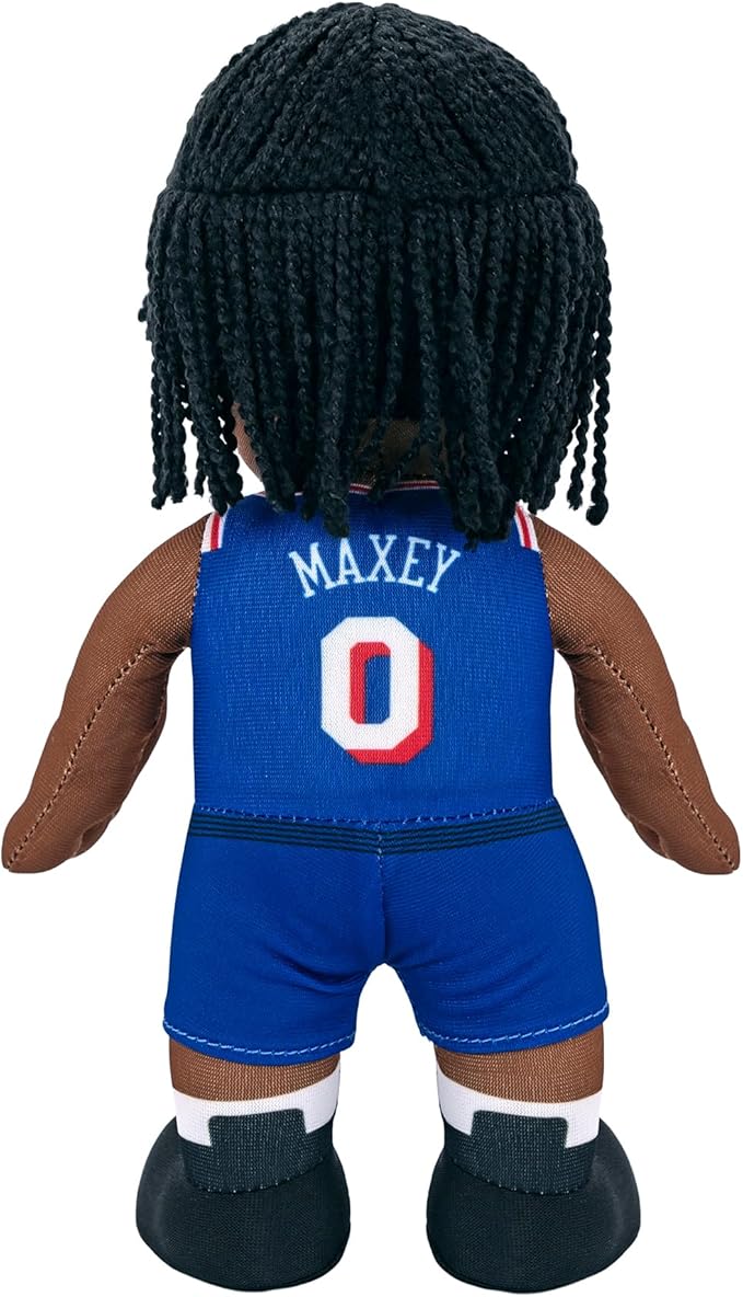 Bleacher Creatures Philadelphia 76ers Tyrese Maxey 10" NBA Plush Figure - A Superstar for Play or Display