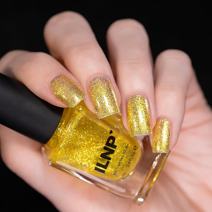 ILNP Sunburst - Sunshine Yellow Shimmer Nail Polish