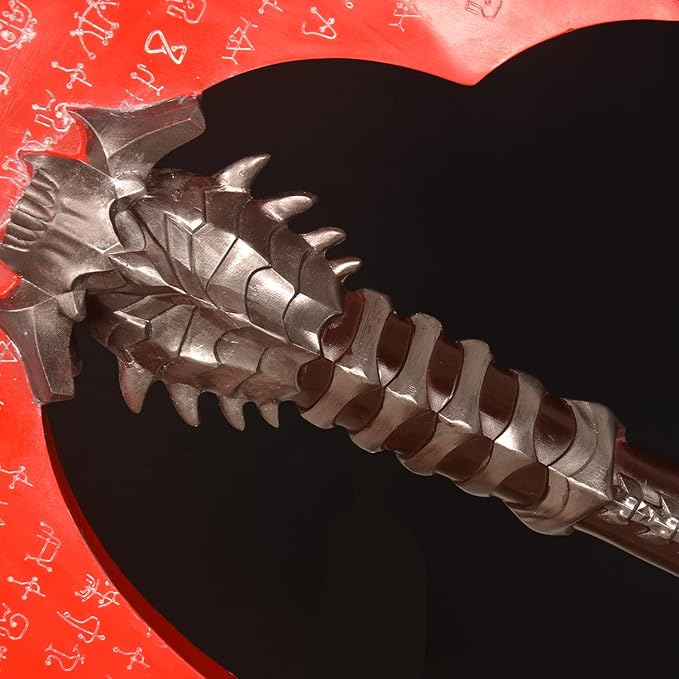 Perfect Replica of Doom Eternal Betrayer Hammer/Raider Axe/Crucible Sword,Game Cosplay Props-Fantasy Anime Sword