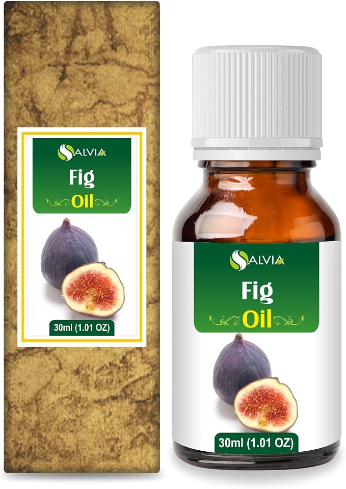 Salvia Fig Oil, 30 ML - Pure and Natural for Skin Care (Moisturize, Nourish, Rejuvenate) and Hair Care (Prevent Dry Brittle and Split Ends) - Aromatherapy Oil