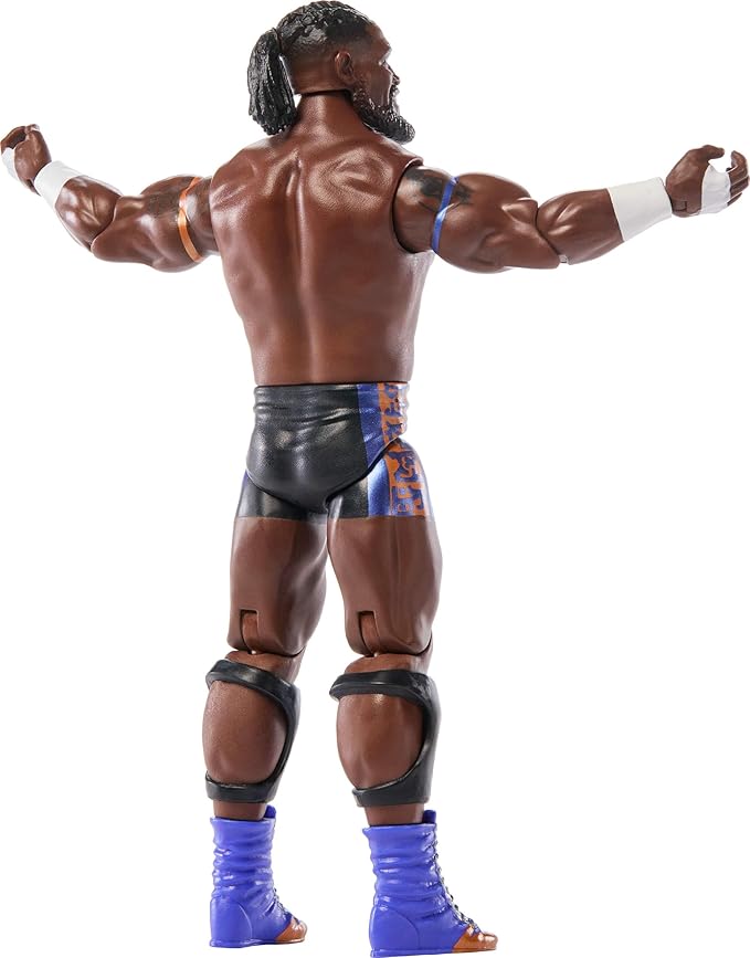Mattel WWE Oba Femi Action Figure, Main Event Series #158, 6-inch Collectible Superstar with 14 Articulation Points & Life-Like Look