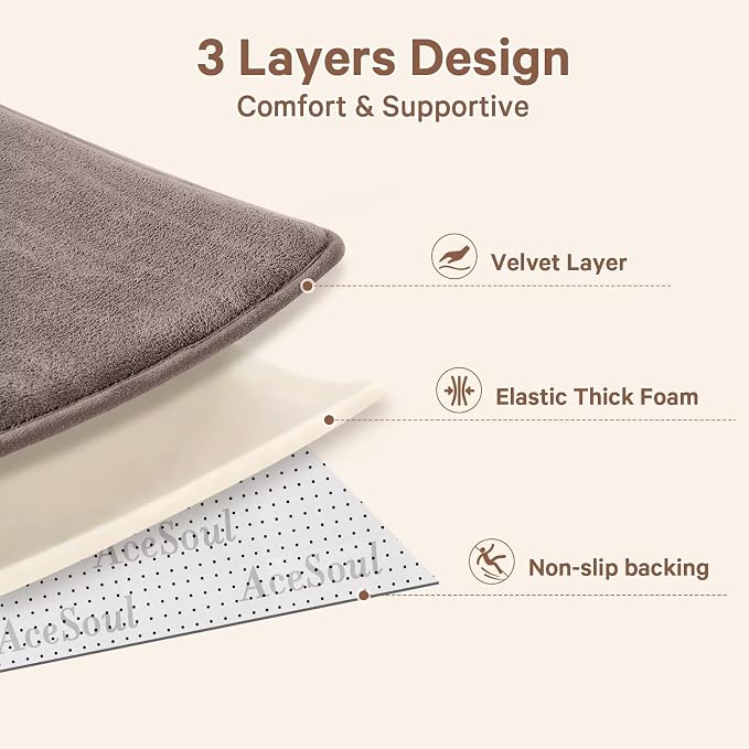 Baby Play Mat for Floor,Ultra Thick Elastic Foam 79"x158" Playmat Tummy Time Muscle Crawling Exercise Activity Cushion Gym Mat Nursery Playroom Area Kids Rug for Babies, Toddlers,Infants,Camel