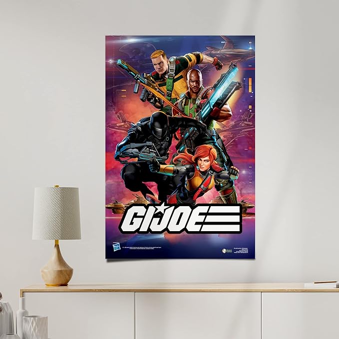 Desert Cactus GI Joe Poster 24 x 36 inch Room Office Décor Decoration Official Fan Gear (24x36,Design 1)